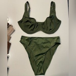 Cuup The Scoop Bra 34E Vine